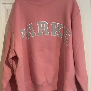 Parke Blush & Lavender Mockneck- XXL